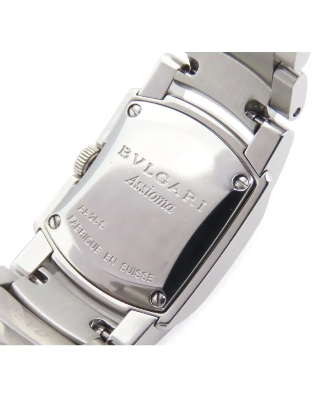 Bvlgari Assioma D White SS Watch Quartz